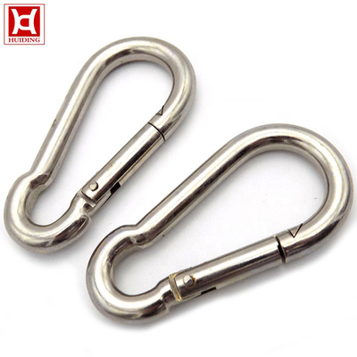M5 Carabiner кнопка нержавеющей стали 304 весен закрепляет корозию 5x50mm анти-
